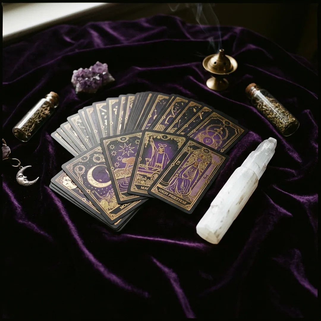 Tarot and Crystal Starter Set